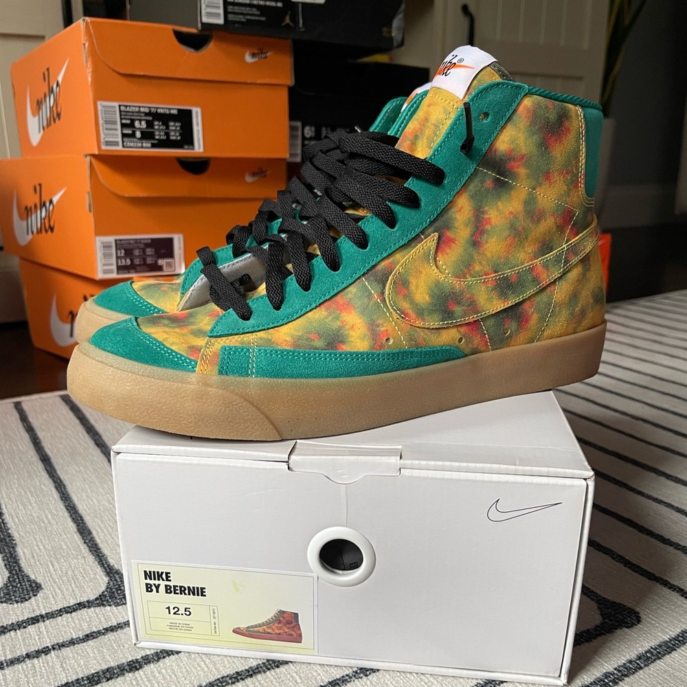 Nike Blazer Mid 77 by Nike ID Rasta